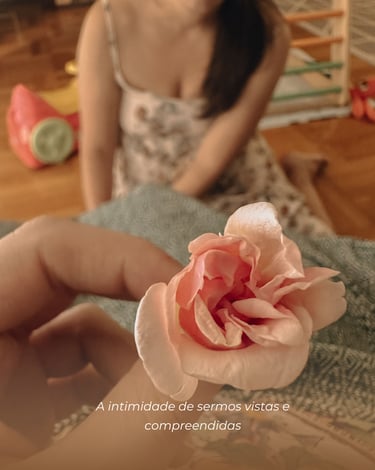 Ter companhia no pos parto