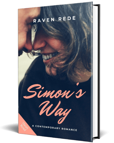 A pale book cover featuring a happy male and female couple whose foreheads gently touch as they look at each other