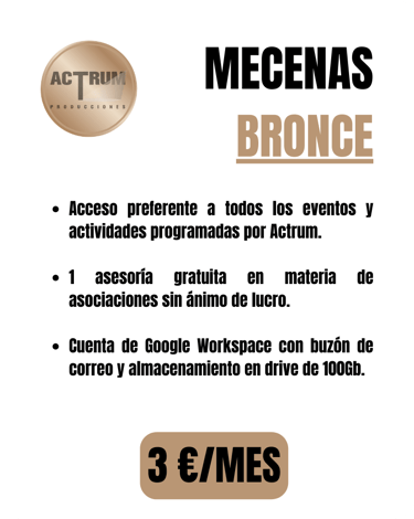 mecenas bronce actrum