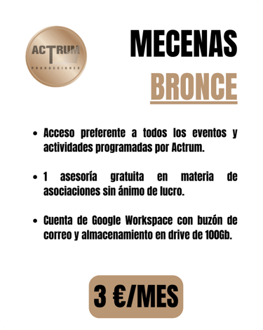 mecenas bronce actrum