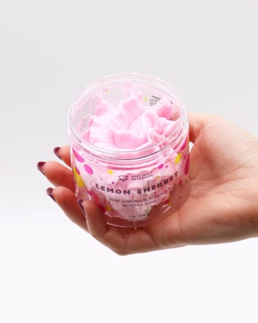 Savon à la crème fouettée à la limonade rose pas cher