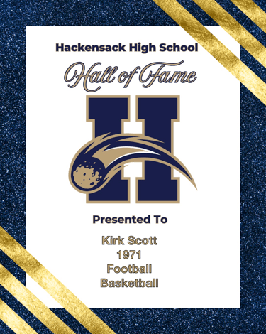 1971 Kirk Scott Football State Champion