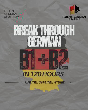 German B1 plus B2 Level