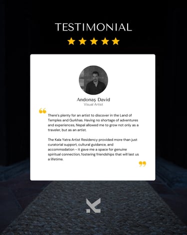 Kala Yatra Artist Residency_Resident Artist Testimonials_Andonas