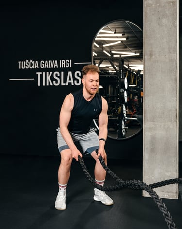 asmeninis treneris Nerijus Pigaga
