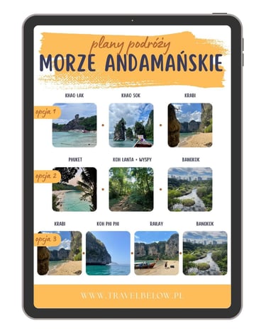 Tajlandia plan podróży Krabi Phuket
