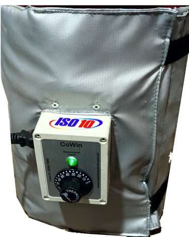 aquecimento para barril com termostato