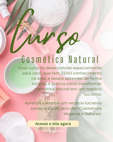 curso de cosmética natural