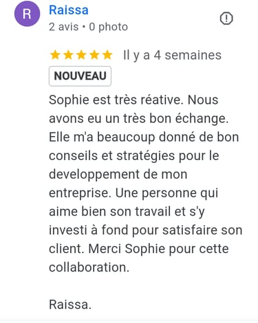 Temoignage conseils et stratégie