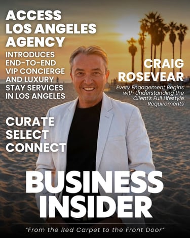 Craig Rosevear, founder of Access Los Angeles Agency, featured in Business Insider for launching end