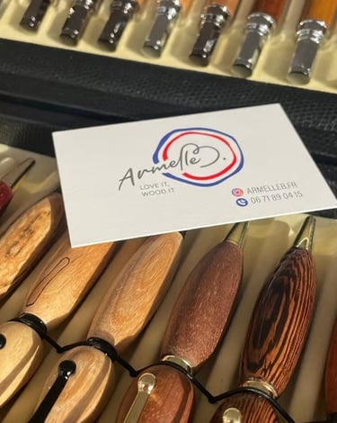 Armelle B - Artisant art et Stylos bois St Martin