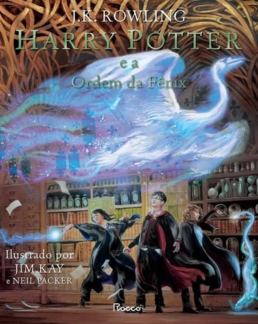 Harry Potter e a Ordem da Fênix - Ilustrado
