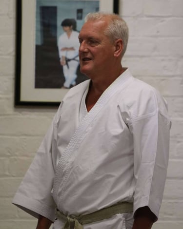 Sensei Dave Kershaw 8th Dan