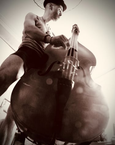 Image of myself Playing Bass