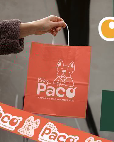 Branding chez Paco - support web - Soleado studio