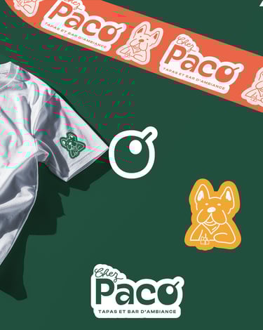 Branding chez Paco - support web - Soleado studio