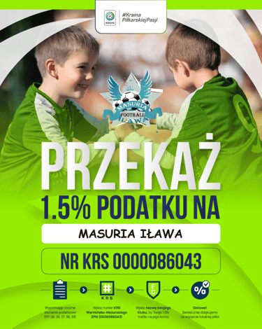 1,5 % podatku Masuria Iława