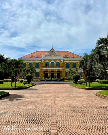 Résidence du Gouverneur à Battambang, Cambodge
