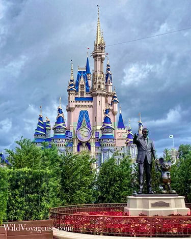 Chateau de Magic Kingdom à Walt Disney World en Floride