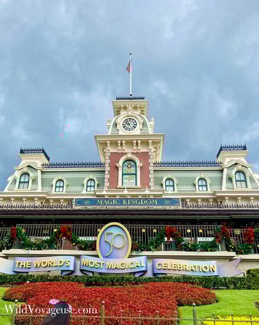 Gare de Main Street à Magic Kingdom, Walt Disney World Floride
