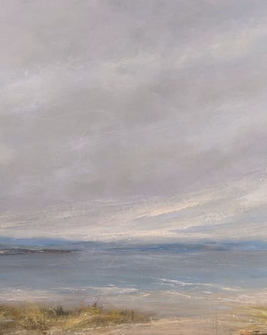 Beyond the Dunes - Painting by Mary Kersell