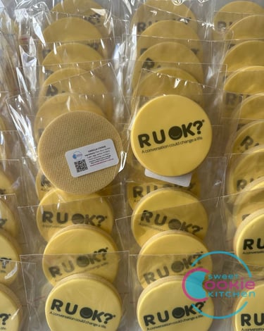 RU OK? Day cookies