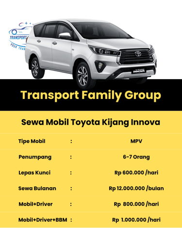 sewa mobil toyota kijang innova lhokseumawe aceh