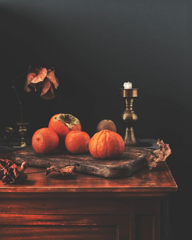 photographie de nature morte de fruits sur buffet thierry le moel photographe