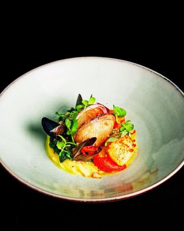 photographie restaurant gastronomique le frelon d'or thierry le moel photographe