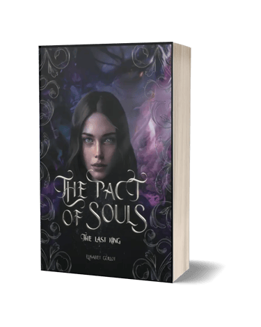 Mockup The pact of Souls - The last King English editions - Elisabet Guillot