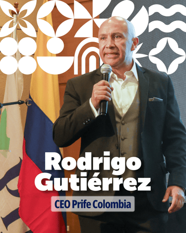 Rodrigo Gutiérrez CEO de Prife Colombia
