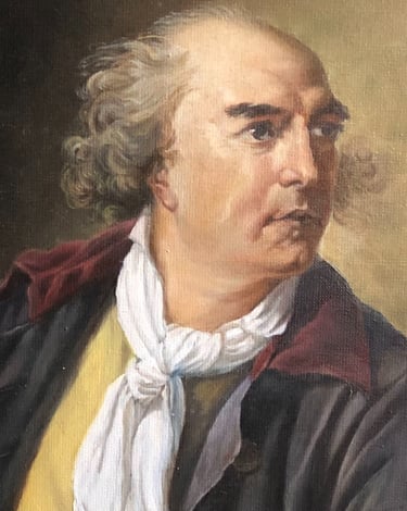 sybille ingold copie tableau vigée lebrun détail tête