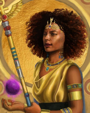 Egyptian Sorceress artwork