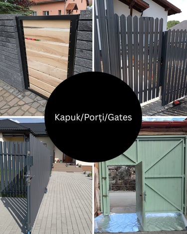Tartós, minődégi fém kapuk és kerítések az Arton Steel-től