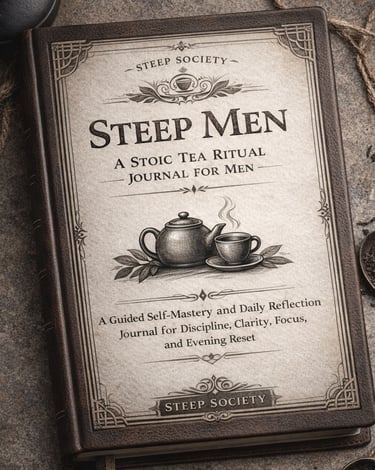 Steep Men: A Stoic Tea Ritual Journal for Men