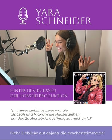 Yara Schneider - Lieblingsszene vom Hörspiel "Existence" von Auto Luca Snow