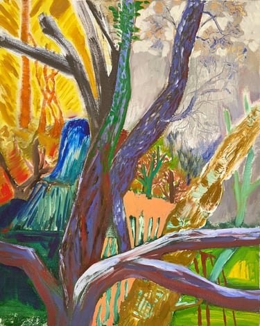 contemporary landscape painting