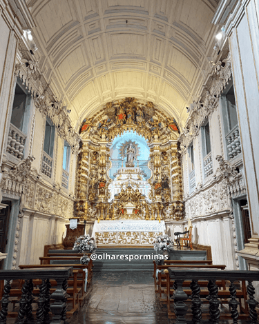 Altar da Igreja Matriz de Nossa Senhora da Conceição em Catas Altas
