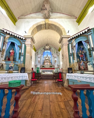 Igreja Matriz de Nossa Senhora dos Prazeres em Lavras Novas