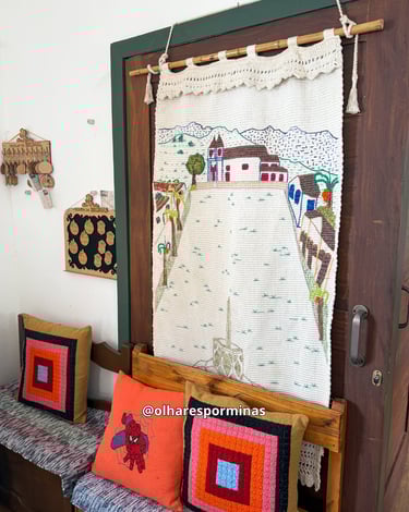 Casa das Tecelãs em Brumal, ponto turistico no distrito de Santa Bárbara MG