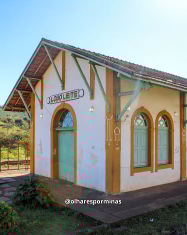 Estação Ferroviaria de Lobo Leite, ponto turistico no distrito de Congonhas