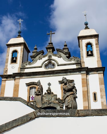 Igreja do Senhor Bom Jesus de Matosinhos em Congonhas MG