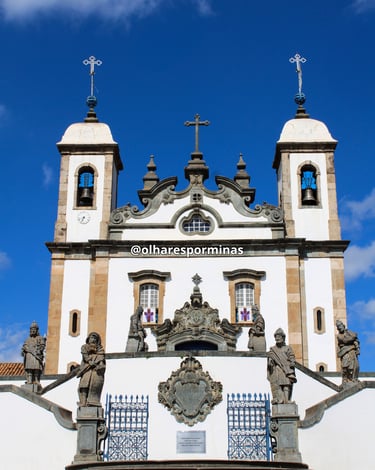 Santuário do Bom Jesus de Matosinhos em Congonhas Minas Gerais