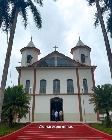 Igreja Matriz de Itambé do Mato Dentro, cidade turistica de Minas Gerais