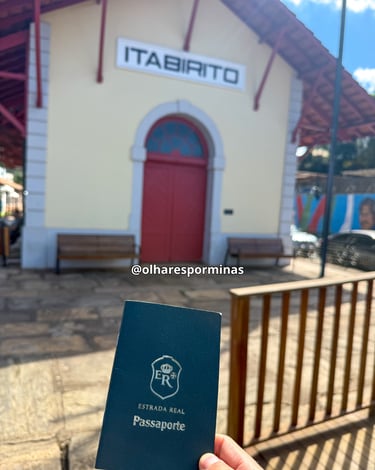 Passaporte da Estrada Real fechado em Itabirito Minas Gerais