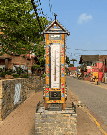 Termometro famoso, ponto turistico em Monte Verde Minas Gerais