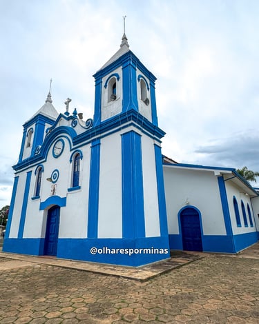 Igreja Matriz de Santo Antônio do Leite, distrito de Ouro Preto