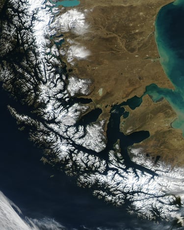 a satellite image of a satellite image of a satellite image of a satellite image of