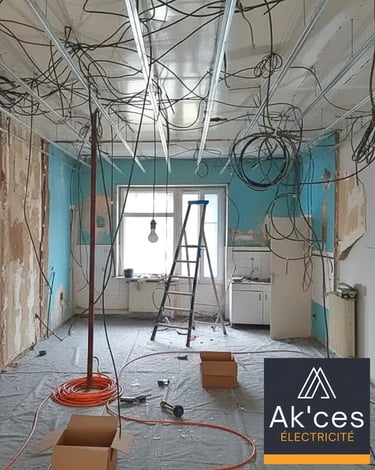 rénovation électrique complète ou partielle près de Tours en Indre-et-Loire