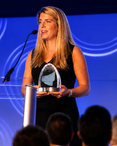 Kimberly Cockrell Corley Accepts Lloyds List Excellence Award